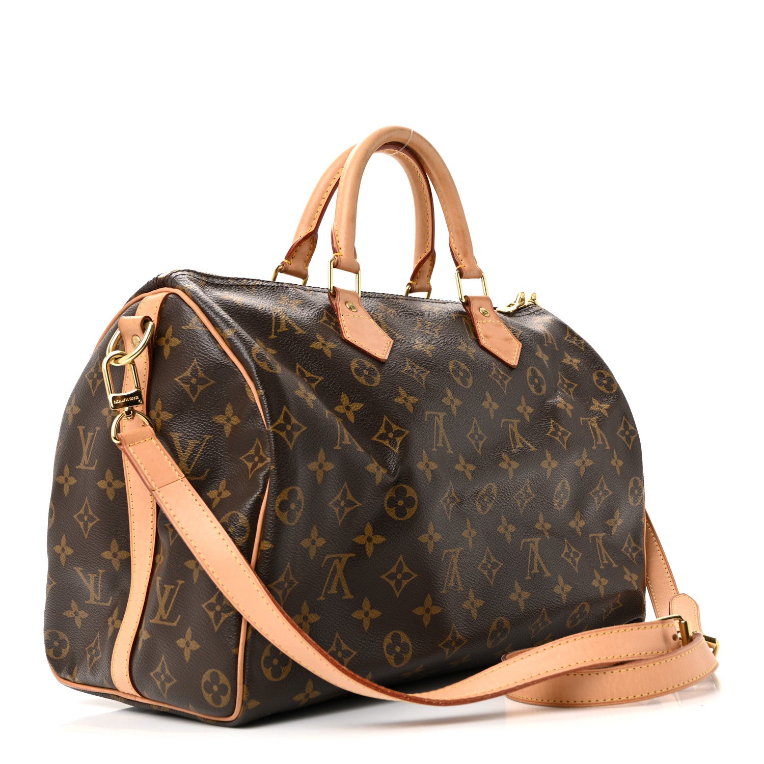 Louis Vuitton Monogram Speedy Bandouliere 35 6 of 40