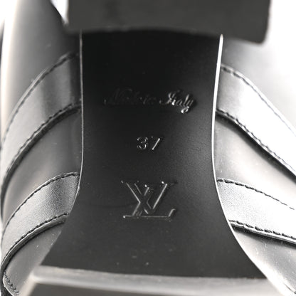 Louis Vuitton Suede Calfskin Monogram Star Trail Ankle Boots 37 Black 8 of 13