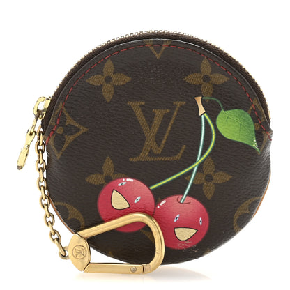 Louis Vuitton Monogram Cerises Round Coin Purse 1 of 9