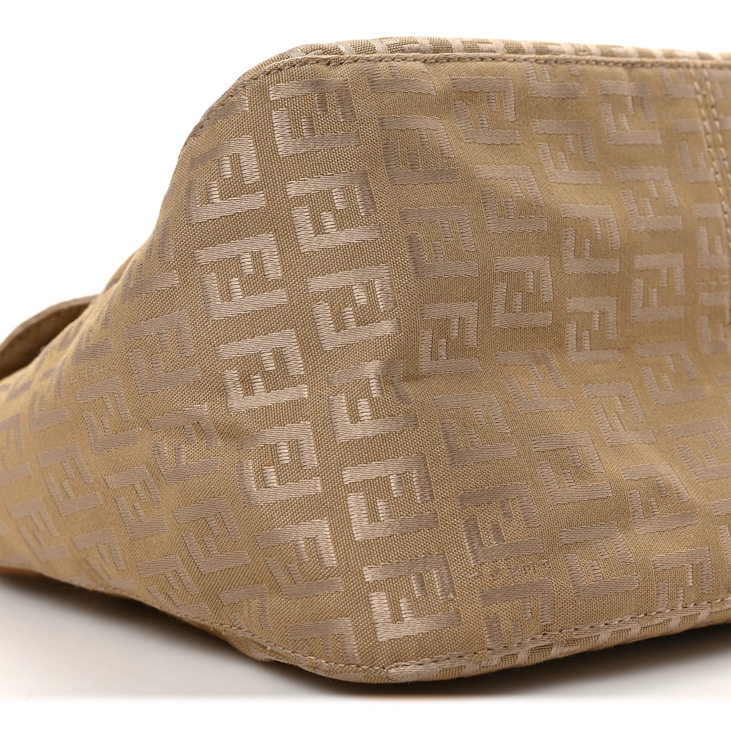 Fendi Zucchino Mama Baguette Beige 7 of 9