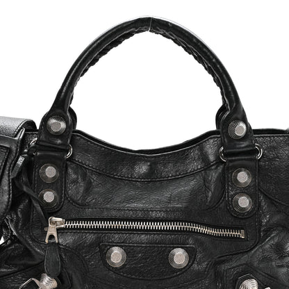 Balenciaga Agneau Giant 21 Silver Hardware City Black 9 of 11