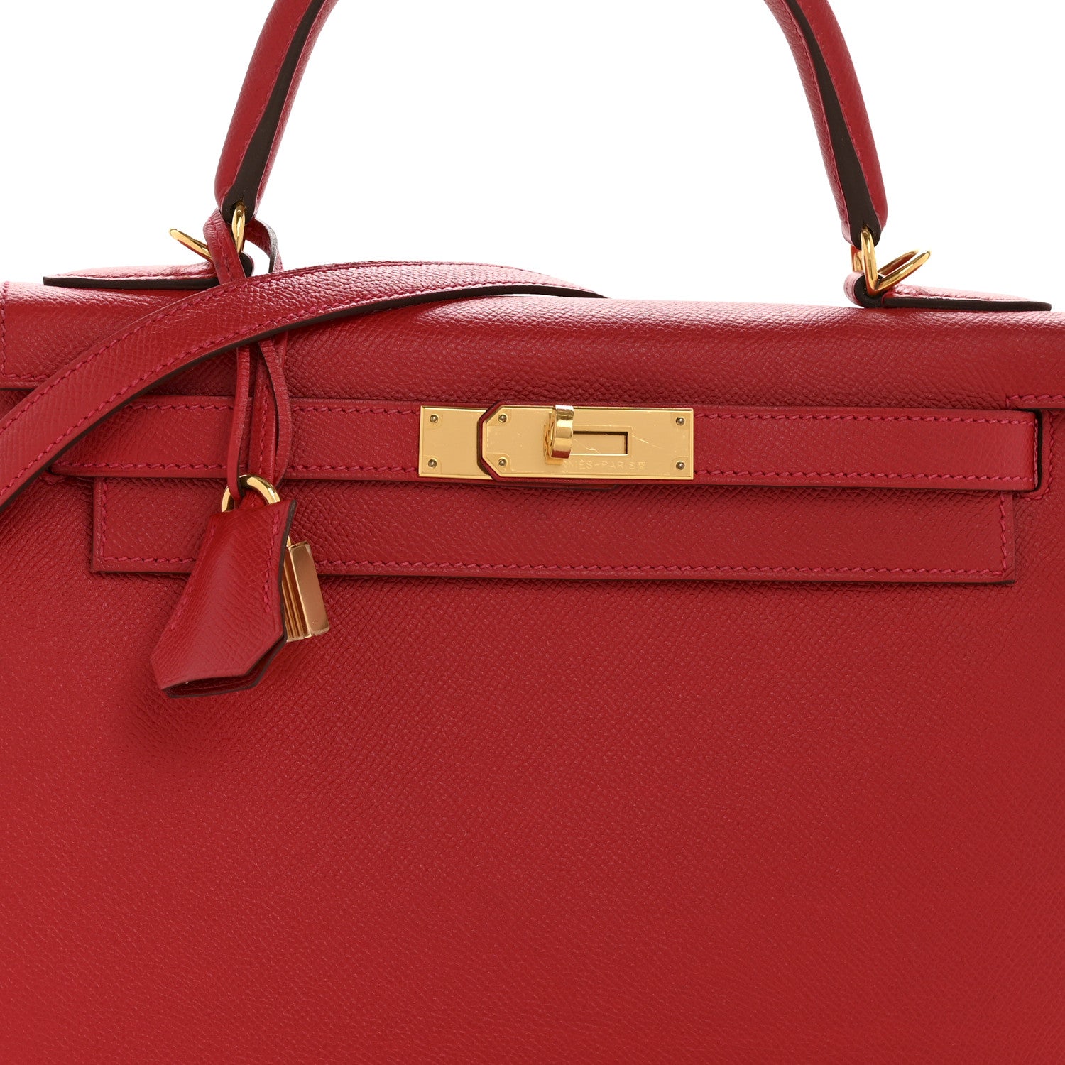 Hermes Epsom Kelly Sellier 28 Rouge Casaque 8 of 13
