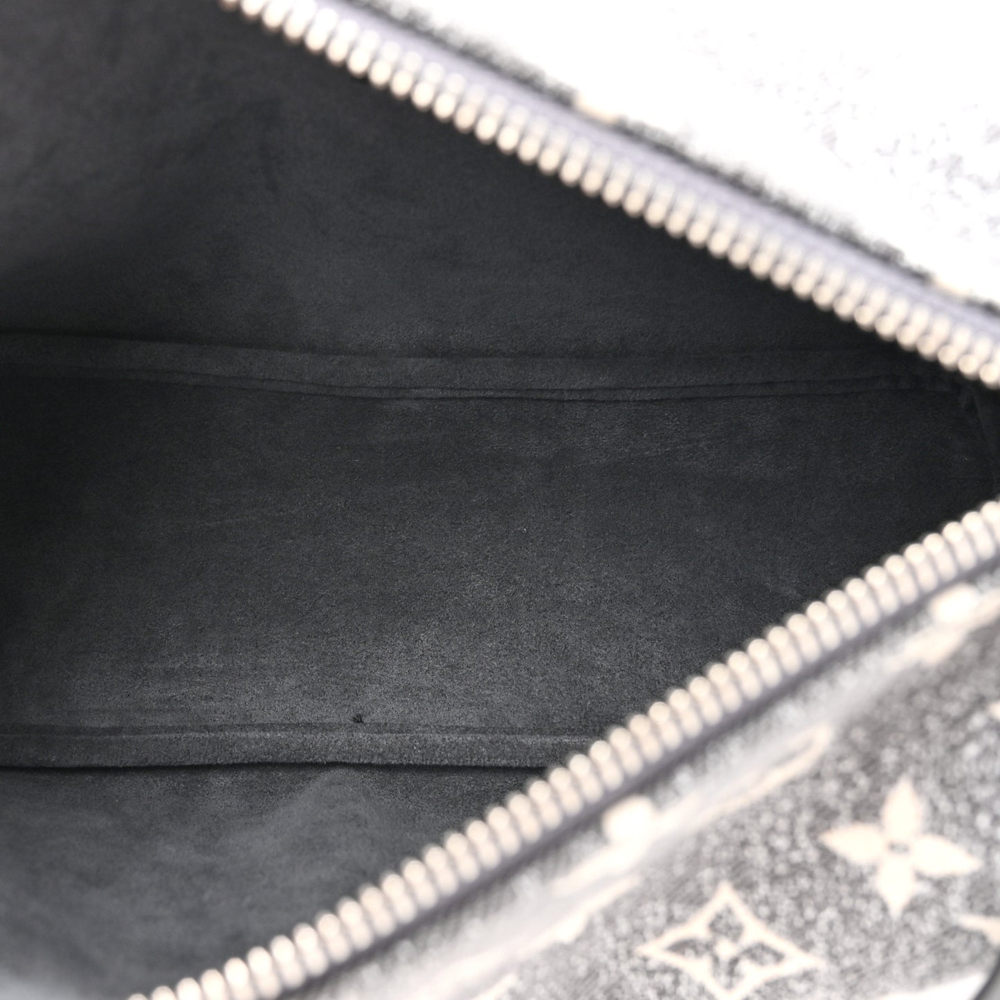 Monogram Jacquard Denim Side Trunk Grey