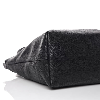 Burberry London Grainy Calfskin Medium Baynard Tote Black 10 of 11
