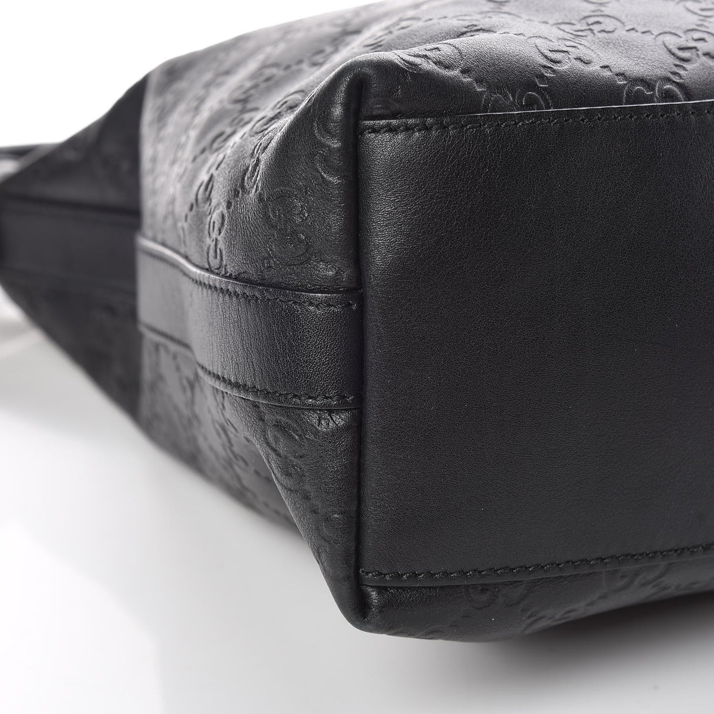 Guccissima Small Miss GG Hobo Black