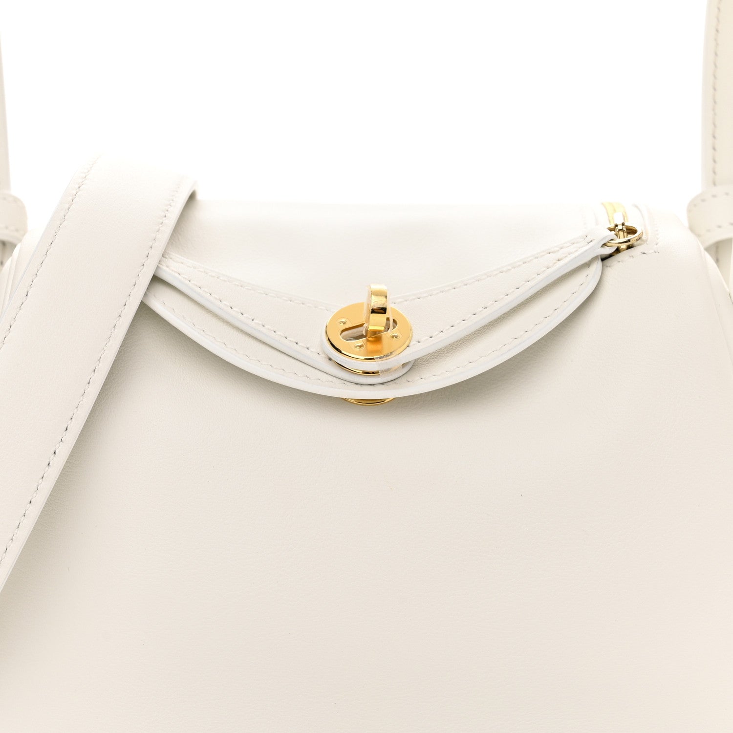 Hermes Swift Mini Lindy 20 White 8 of 13