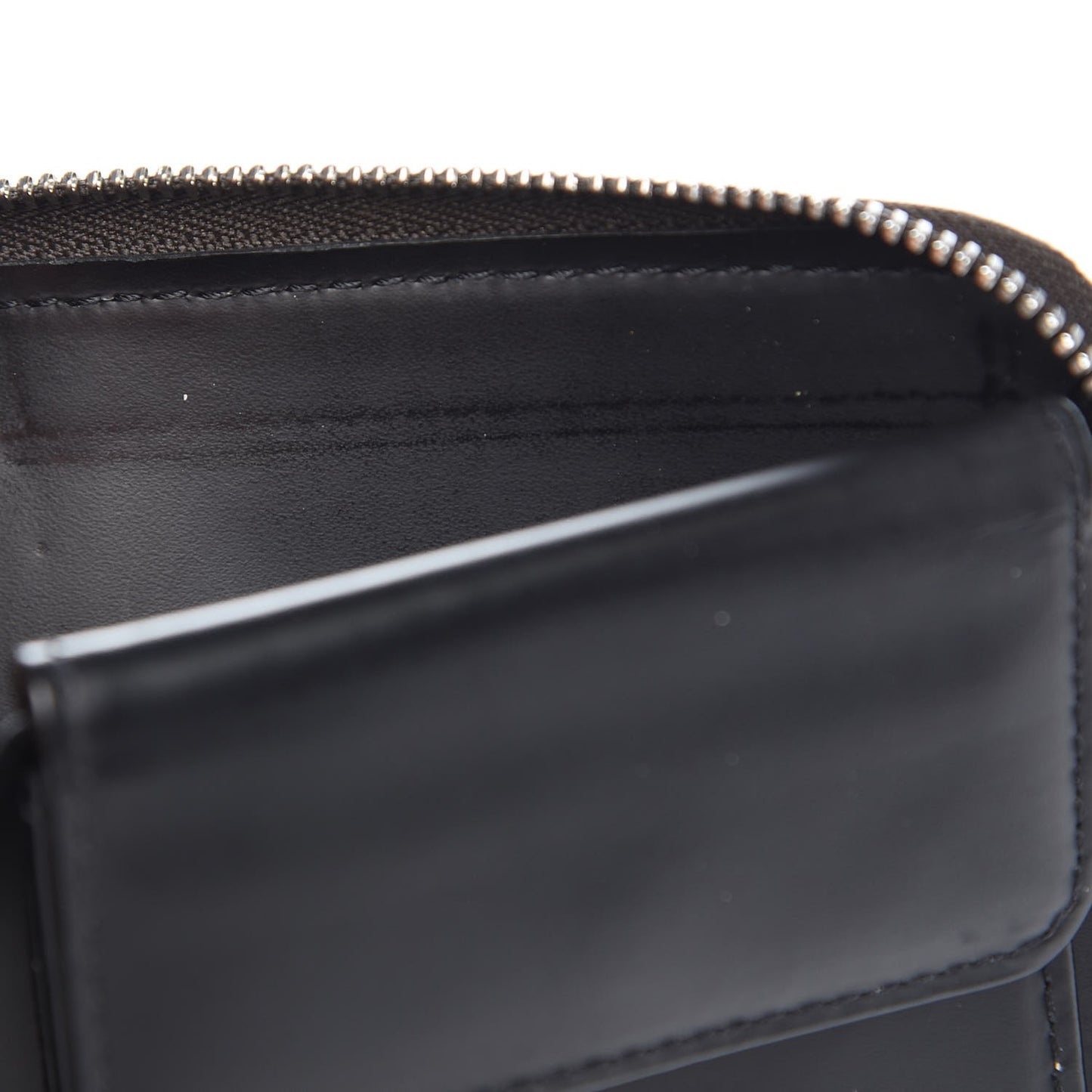Monogram Glace Porte-Monnaie Billets Zipped Wallet Cafe