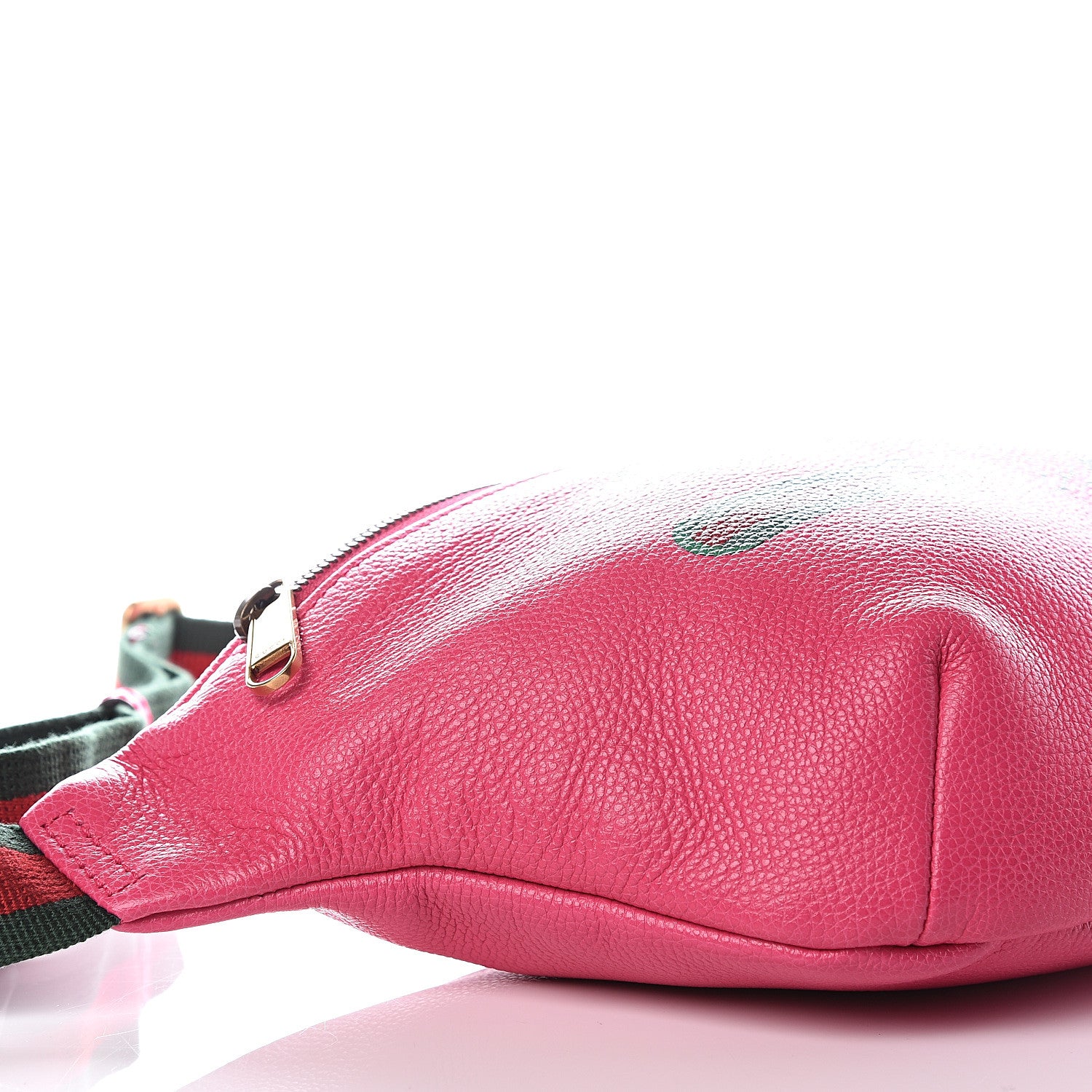 Gucci Grained Calfskin Logo Belt Bag Pink 8 of 10