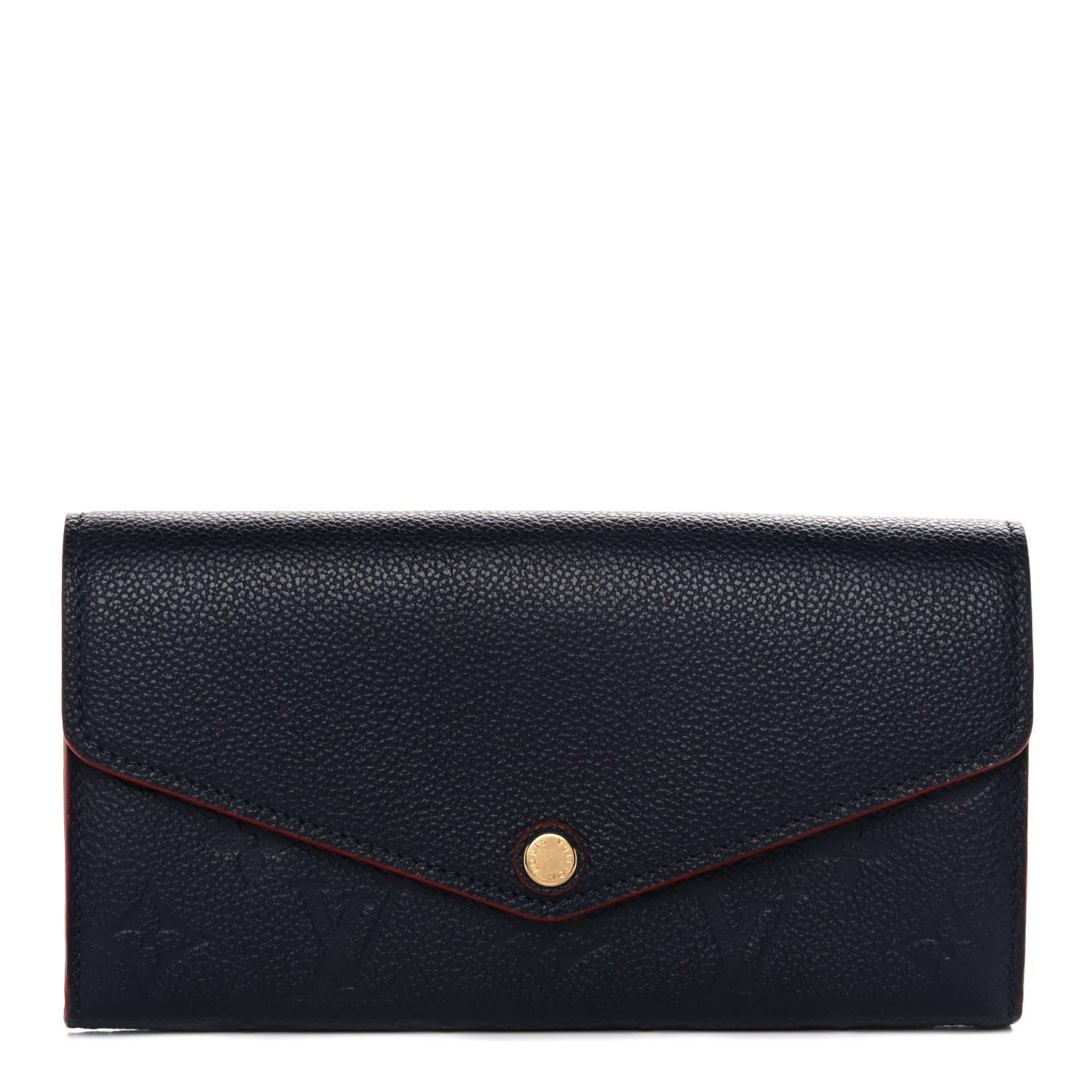 Louis Vuitton Empreinte Sarah Wallet NM Marine Rouge 1 of 13