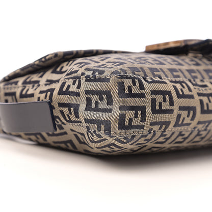 Fendi Zucchino Baguette Navy 6 of 8