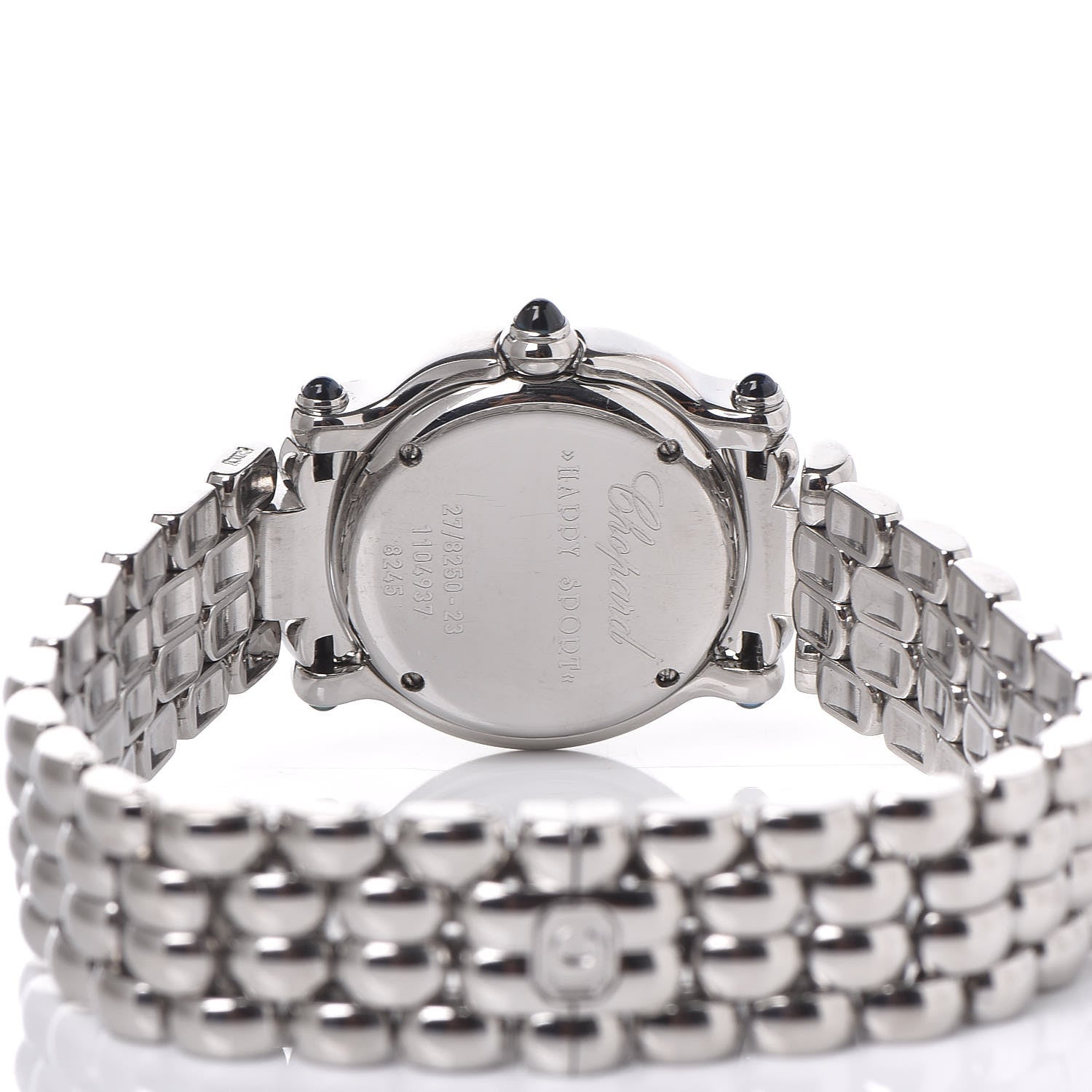 Chopard Stainless Steel 5 Diamond 26mm Happy Sport Quartz Watch 4 of 7
