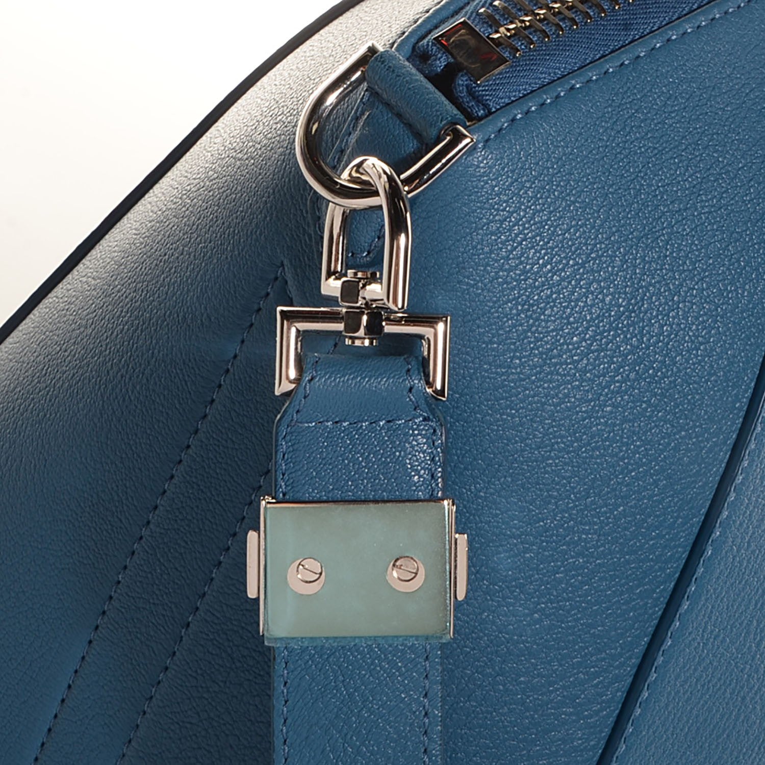 Givenchy Sugar Goatskin Medium Antigona Blue 10 of 10