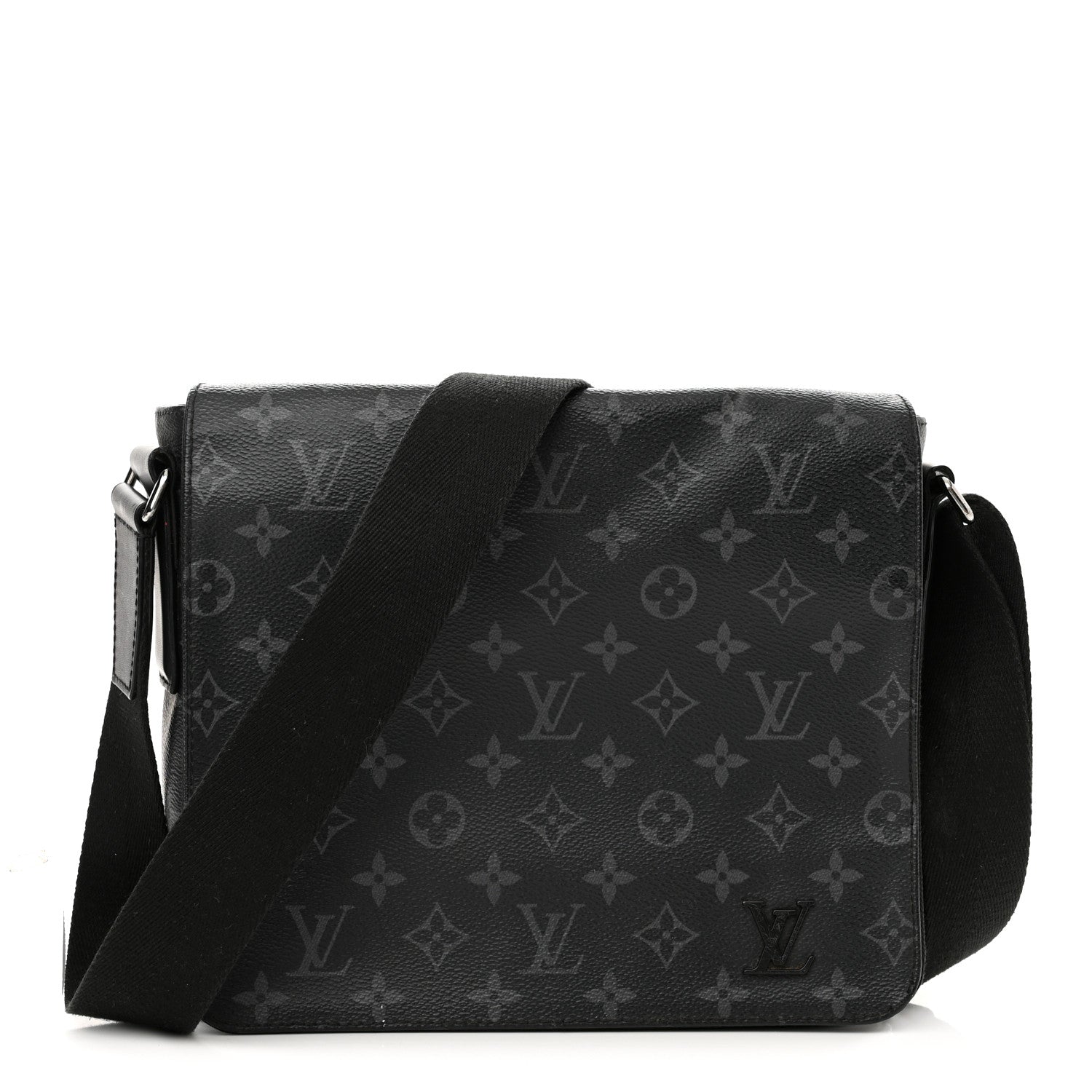 Louis Vuitton Monogram Eclipse District PM Black 1 of 14
