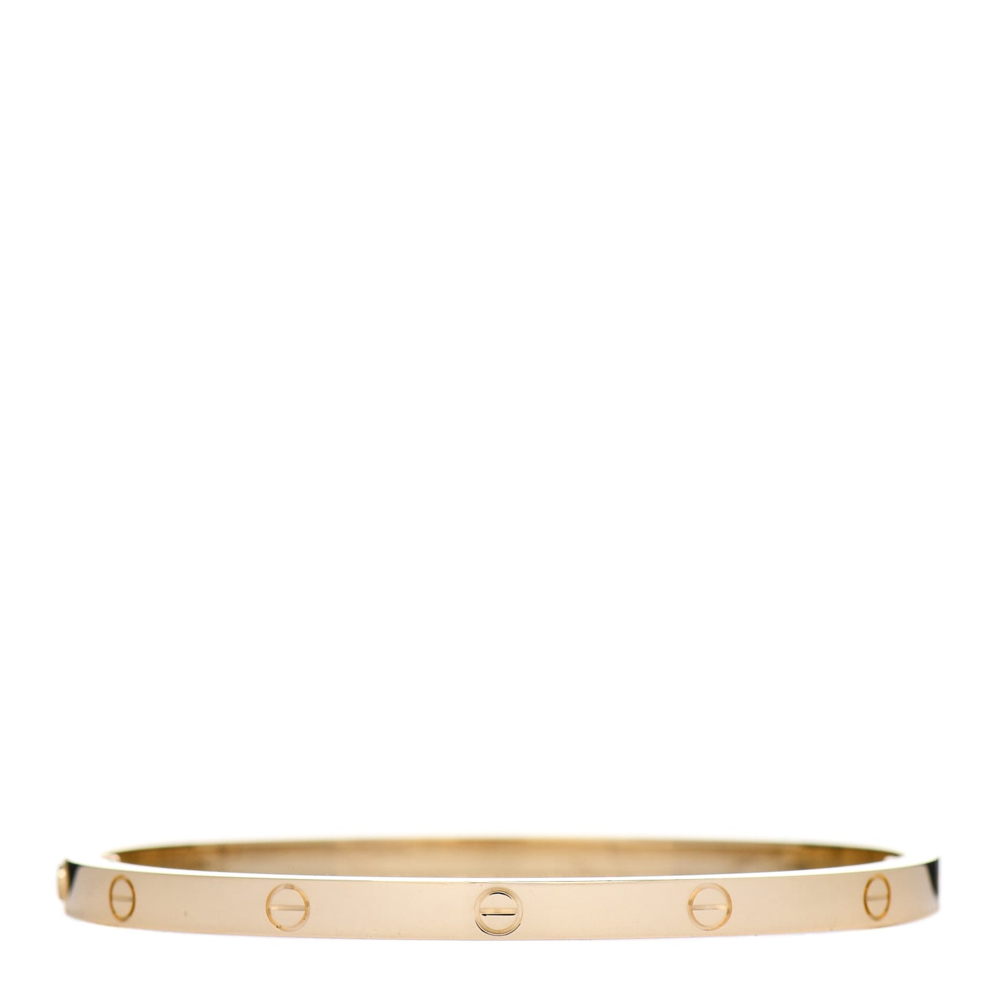 18K Yellow Gold Small LOVE Bracelet 15