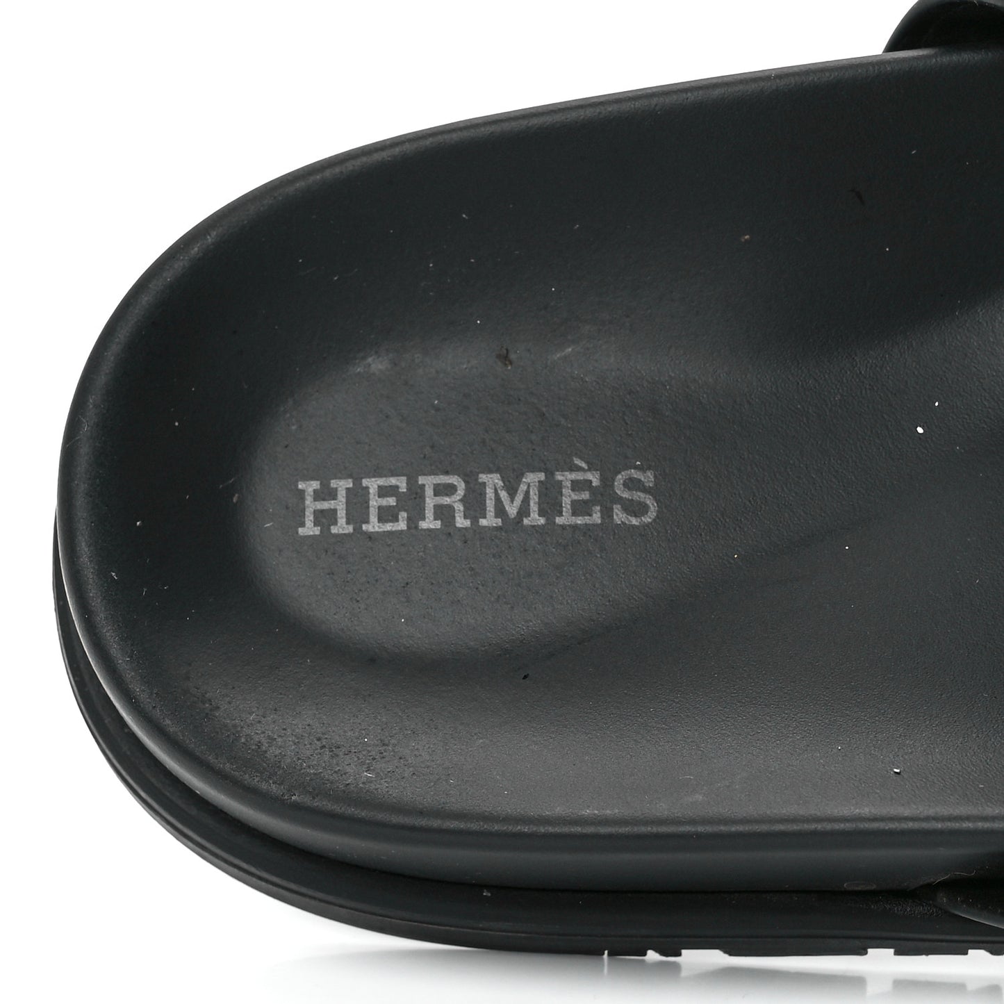 Calfskin Womens Chypre Sandals 40.5 Black