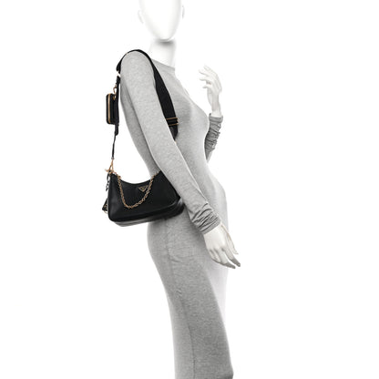 Prada Saffiano Lux Re-Edition 2005 Shoulder Bag Black 2 of 12