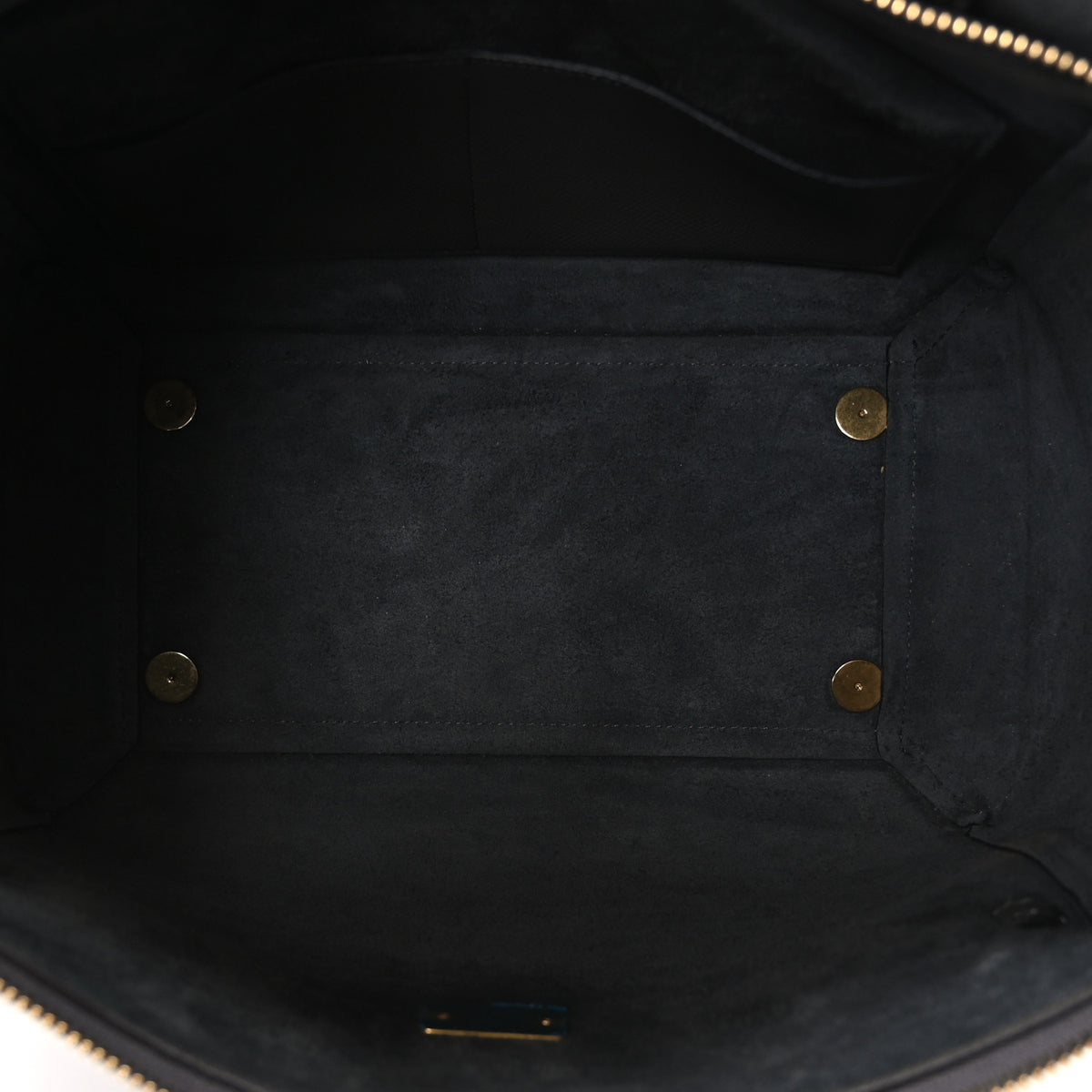 Celine Grained Calfskin Mini Belt Bag Grey 4 of 10