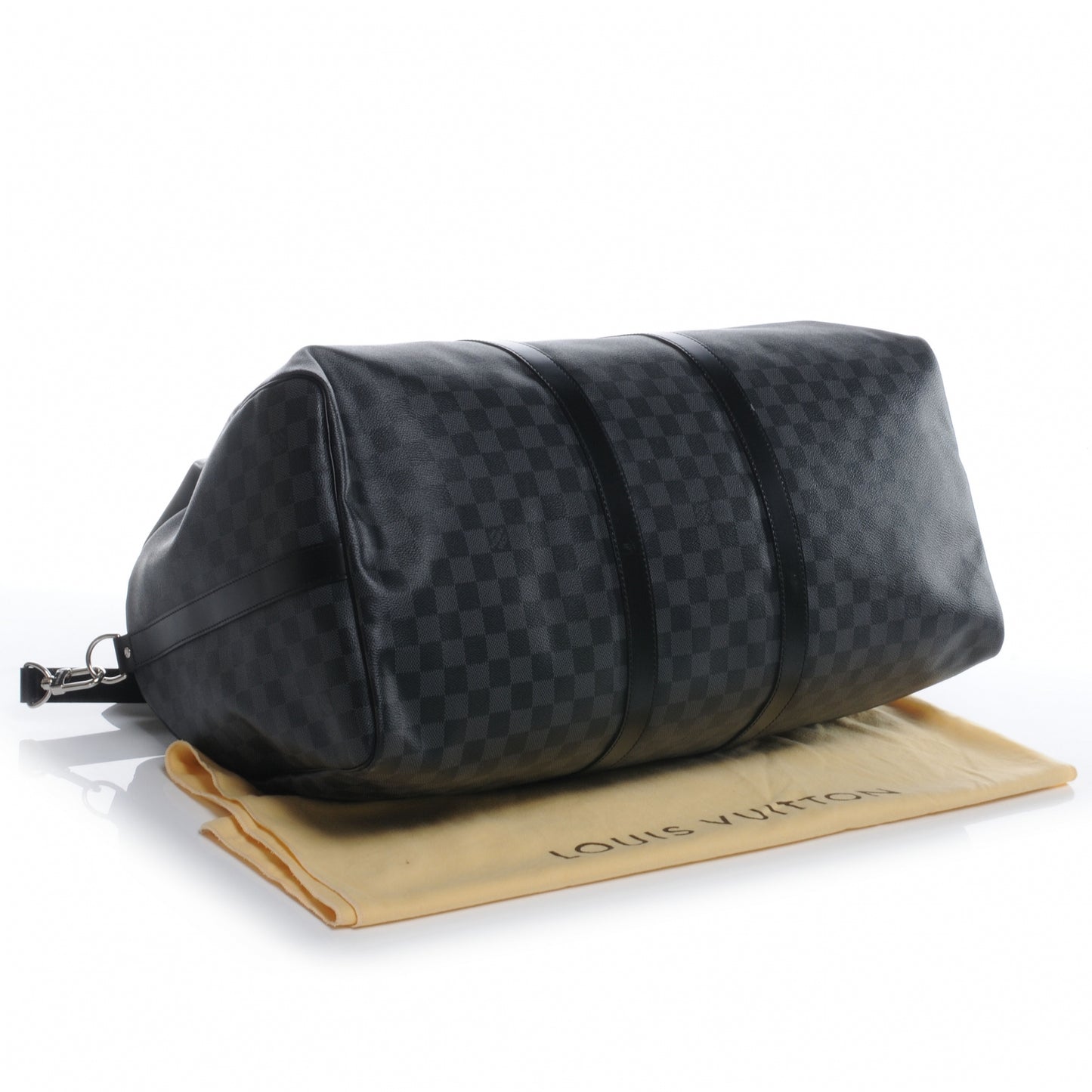 Damier Graphite Keepall Bandouliere 55