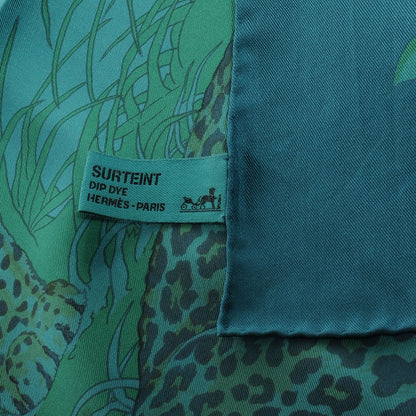 Hermes Silk Dip Dye Jungle Love Scarf 90 8 of 8