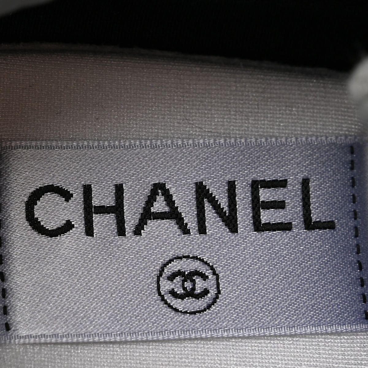 Chanel Wool Mixed Fibers Womens CC Sneakers 38 Light Grey 8 of 10