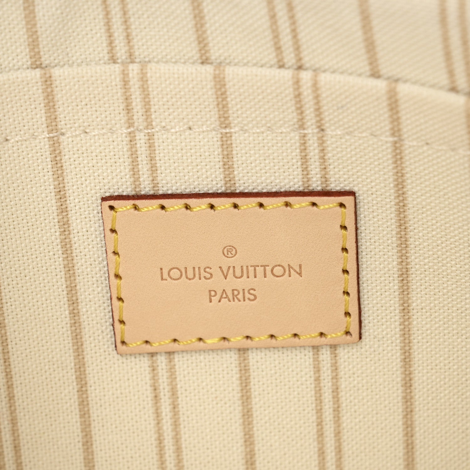 Louis Vuitton Damier Azur Neverfull MM GM Pochette 6 of 9