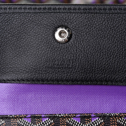 Goyard Goyardine Saint Louis Claire Voie PM Black Violet 8 of 10