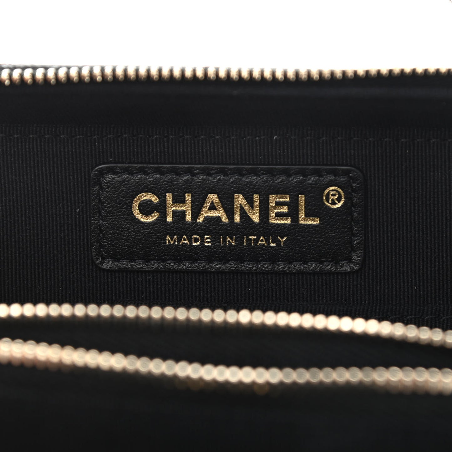 Caviar Quilted Vanity Case Black