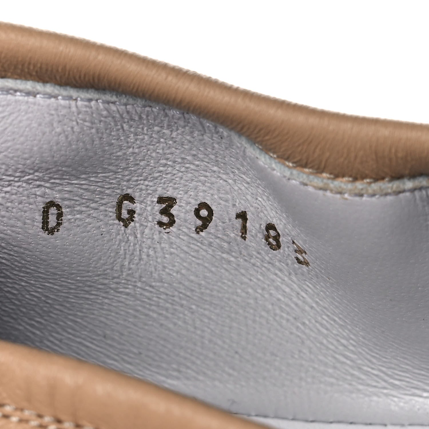 Chanel Lambskin Shiny Goatskin Calfskin Ballerina Flats 39.5 Beige Black 8 of 9