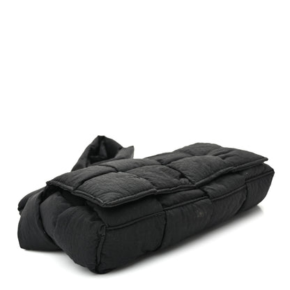 Bottega Veneta Nylon Intrecciato Padded Tech Mini Cassette Belt Bag Black 4 of 11