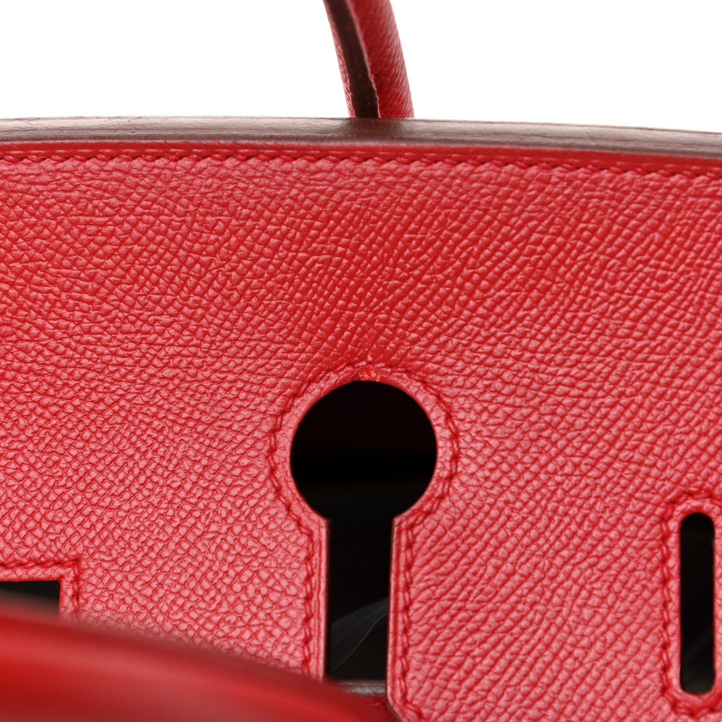 Epsom Birkin 35 Rouge Casaque