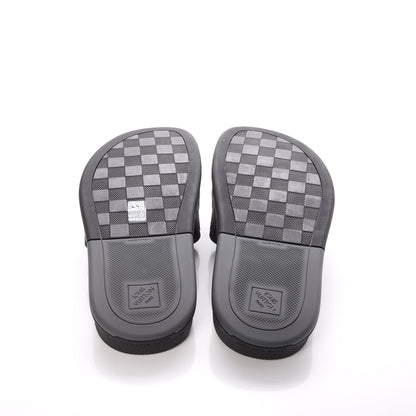 Louis Vuitton Rubber Damier Mens Waterfront Mules 6 Black 5 of 10
