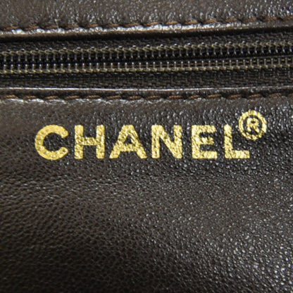 Chanel Suede Square Stitched Shoulder Bag Brown 7 of 12