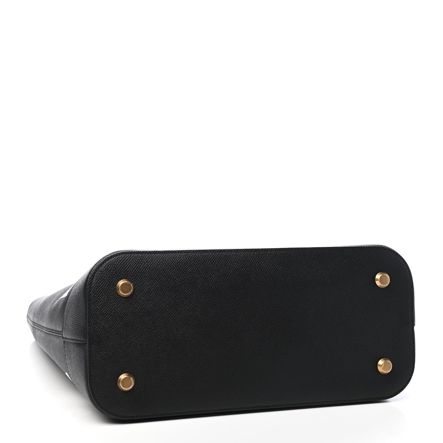 Balenciaga Grained Calfskin Ville Aj Tote Black 4 of 9