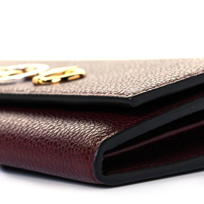 Gucci Grainy Calfskin Zumi Continental Wallet Vintage Bordeaux 7 of 7