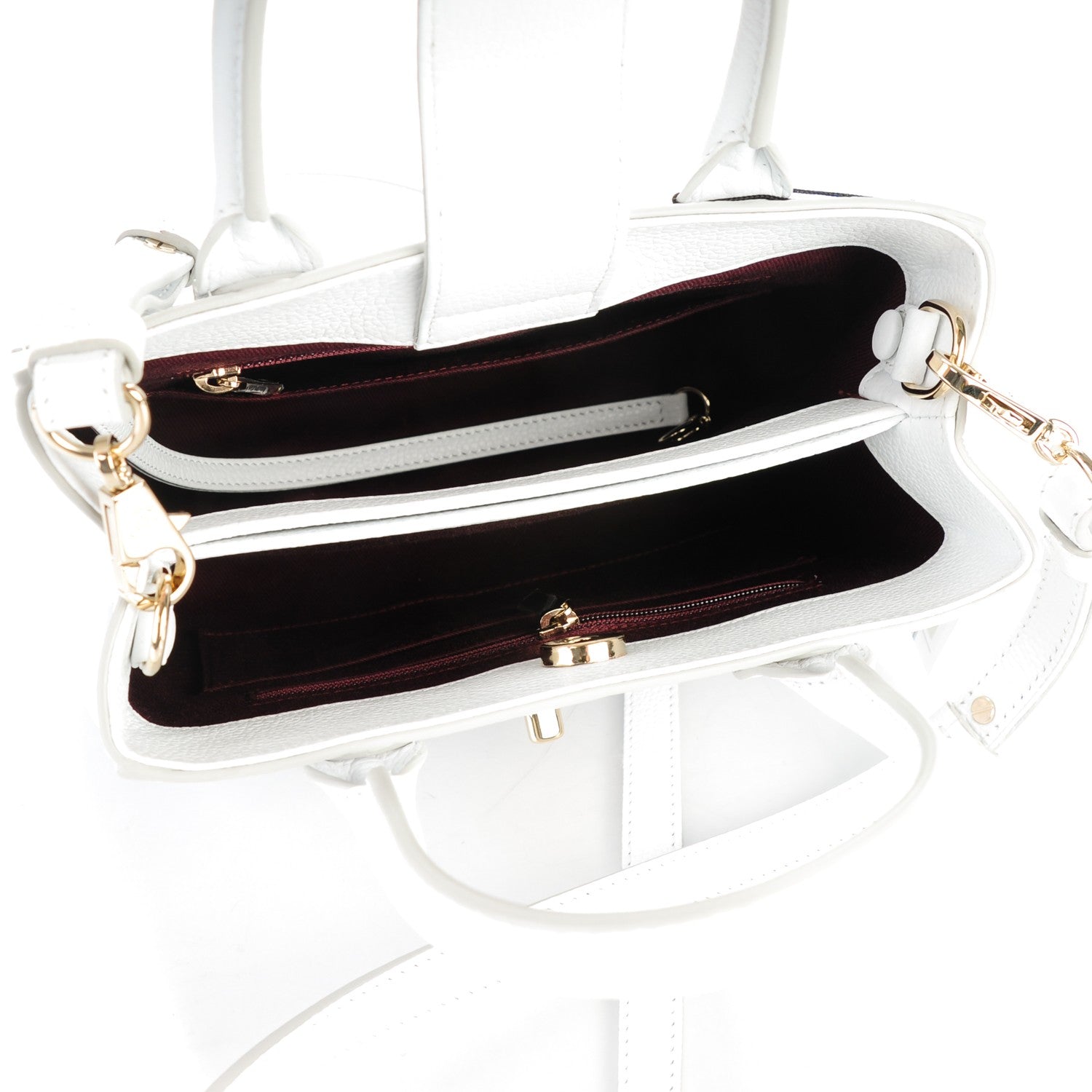 Chanel Grained Calfskin Mini Neo Executive Shopper Tote White 5 of 7