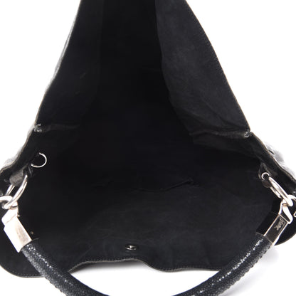 Saint Laurent Sheepskin Large Roady Hobo Black 5 of 11