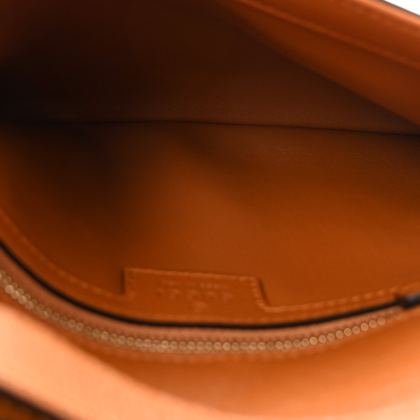 Roxy Calfskin Blondie Chain Shoulder Flap Bag Blondie Cognac