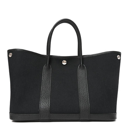 Hermes Toile Negonda Garden Party 30 TPM Black 1 of 10
