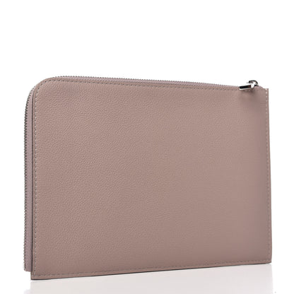 Louis Vuitton Calfskin Pochette Jour PM Taupe 3 of 7