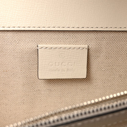 Gucci Azalea Calfskin Enamel Tri-Color Small Dionysus Shoulder Bag Mystic White Sun Oil Black Electric Blue 6 of 10