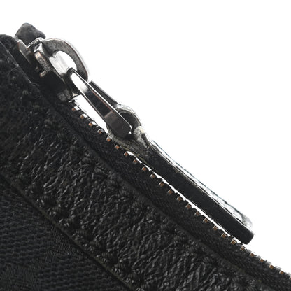 Gucci Monogram Web Medium Half Moon Hobo Black 10 of 10