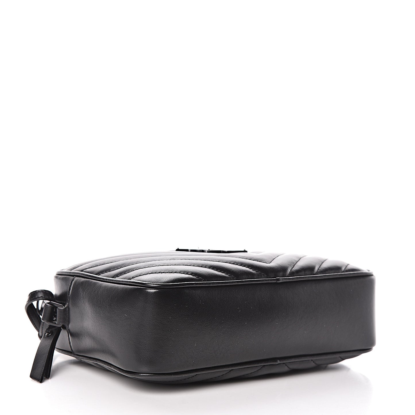 Calfskin Matelasse Monogram Lou Camera Bag Black