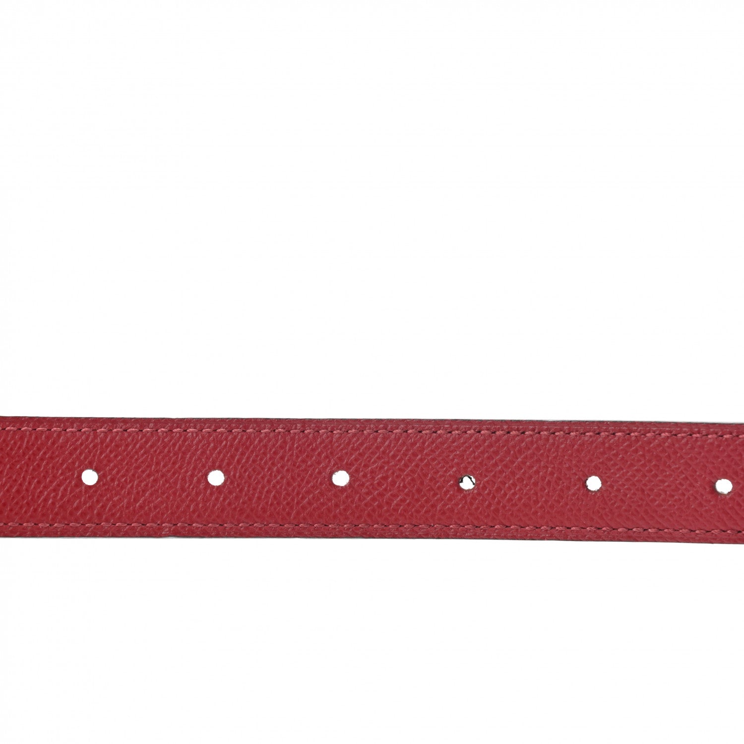 Hermes Swift Epsom 24mm Mini Constance H Belt 85 Black Grenat 4 of 5