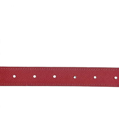 Hermes Swift Epsom 24mm Mini Constance H Belt 85 Black Grenat 4 of 5