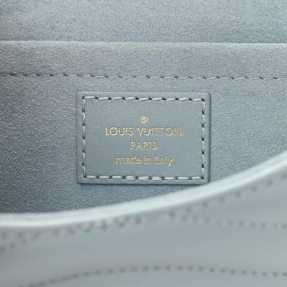 Louis Vuitton Calfskin New Wave Chain PM Porcelain Blue 6 of 10
