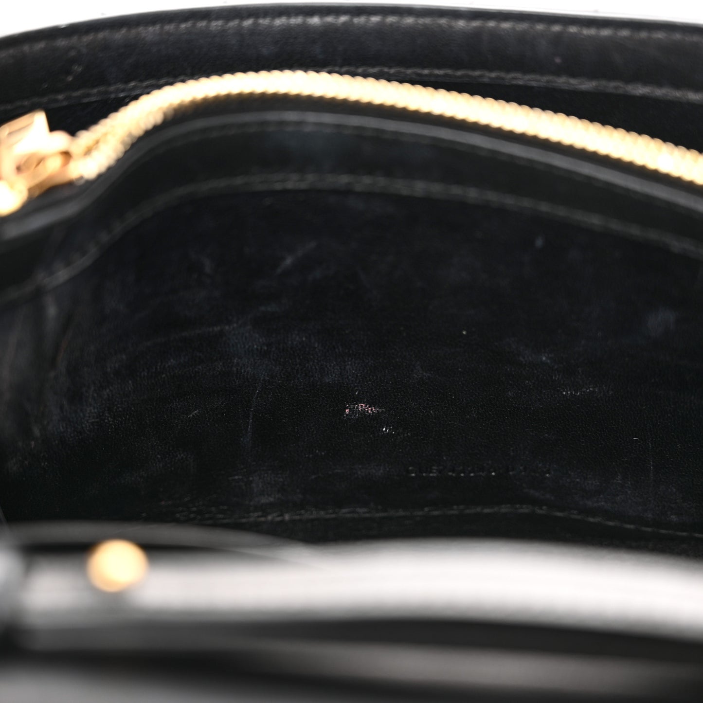 Lambskin Carre Quilted Cassandre Chain Wallet Black