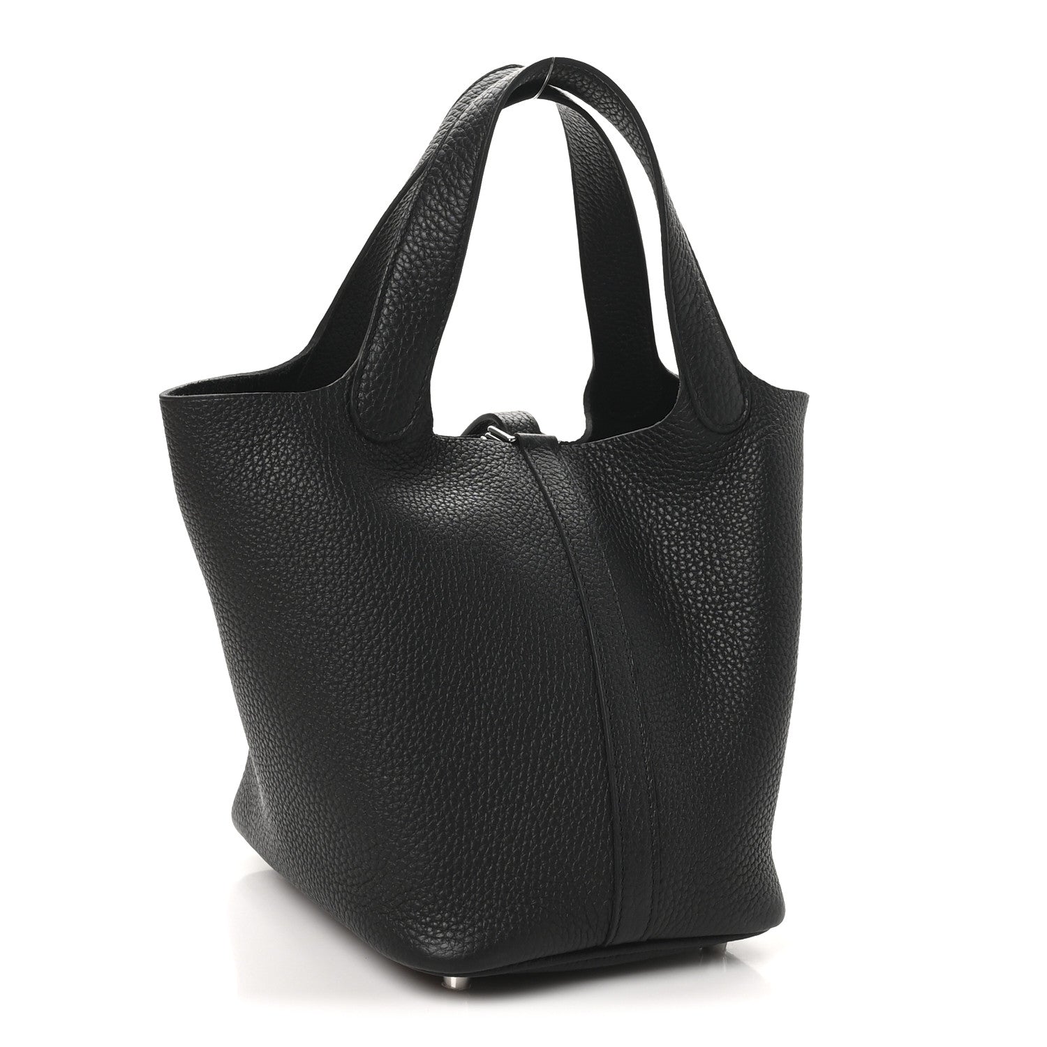 Hermes Taurillon Clemence Picotin Lock 18 PM Black 3 of 13