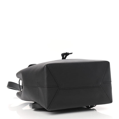 Louis Vuitton Calfskin Lockme Backpack Black 4 of 10