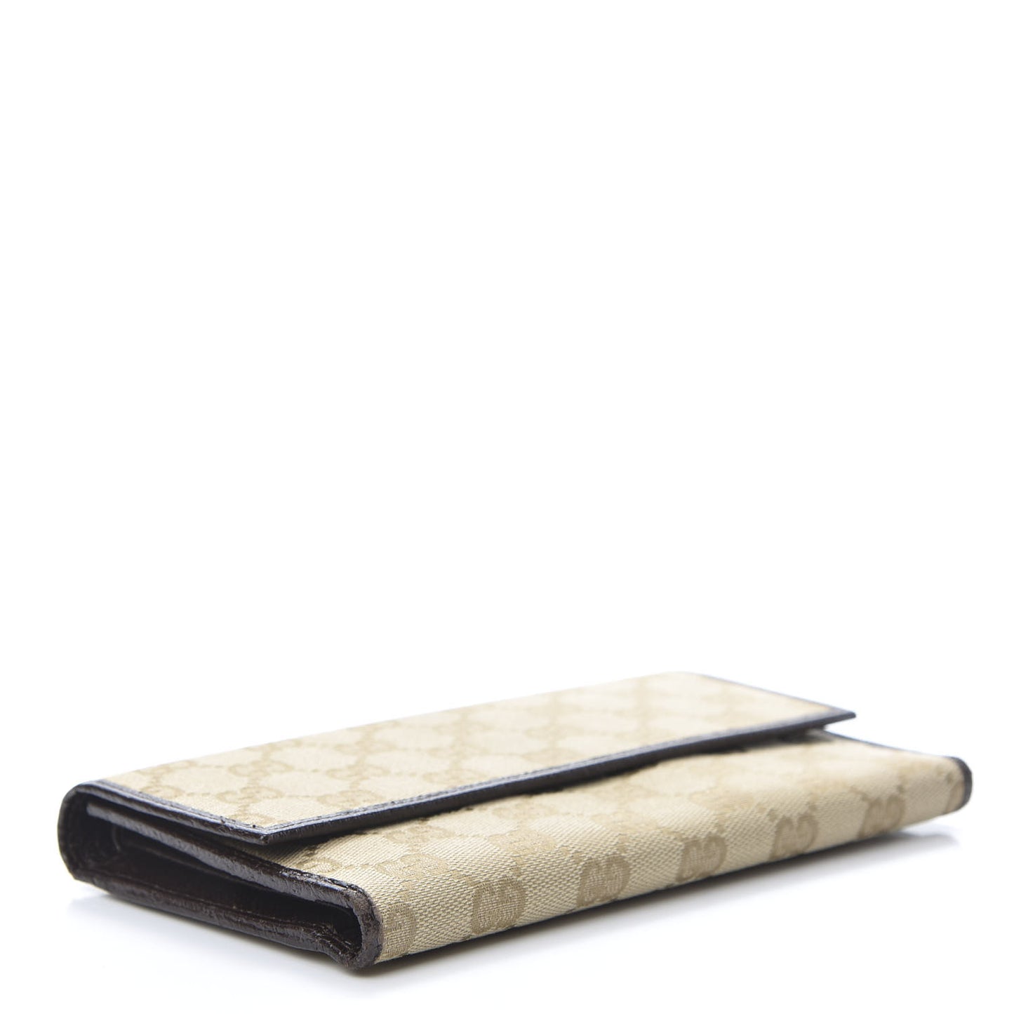 Monogram Continental Flap Wallet Brown