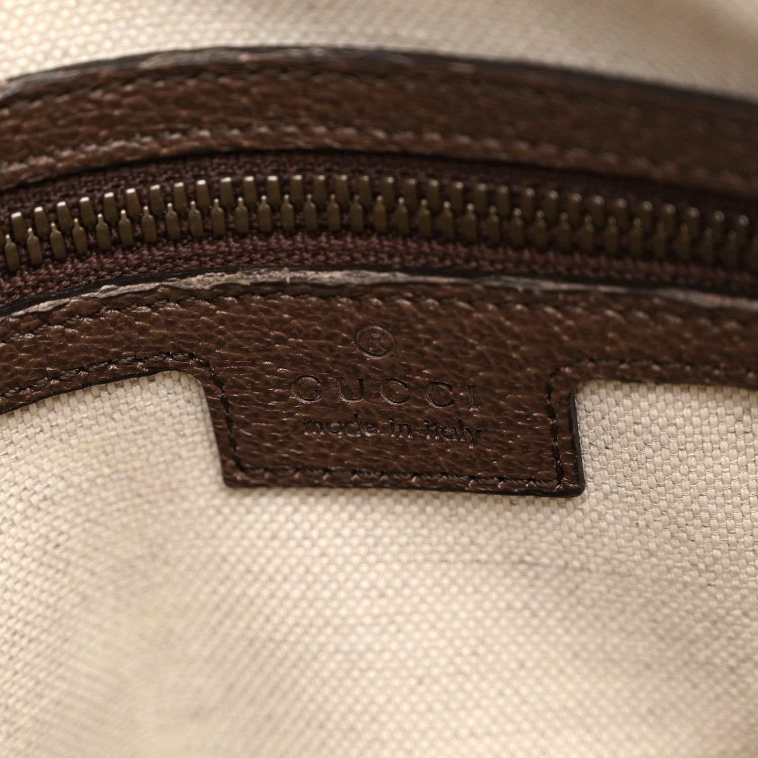 Gucci GG Supreme Monogram Web Small Ophidia Messenger Bag Brown 6 of 10
